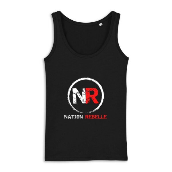 Débardeur Femme 100% Coton BIO - Nation Rebelle