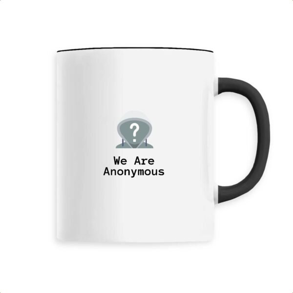 Mug céramique - We Are Anonymous