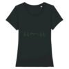 T-shirt Femme 100% Coton BIO - Vegan fréquence cardiaque