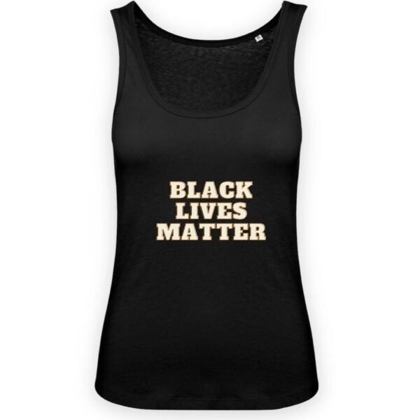 Débardeur Femme 100% Coton BIO - Black Lives Matter