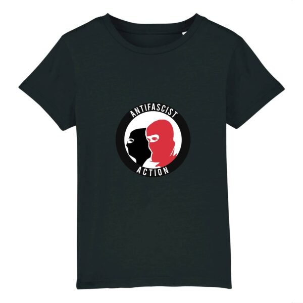 T-shirt Enfant Coton bio - Antifa Cagoule