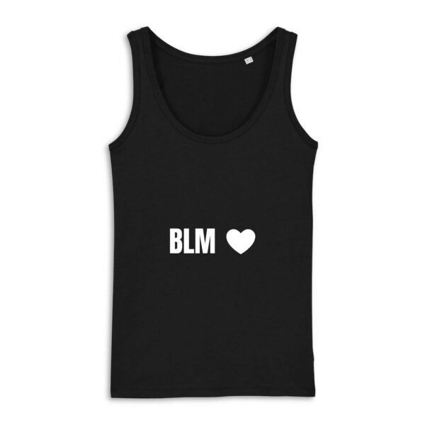 Débardeur Femme 100% coton Bio - BLM Cœur