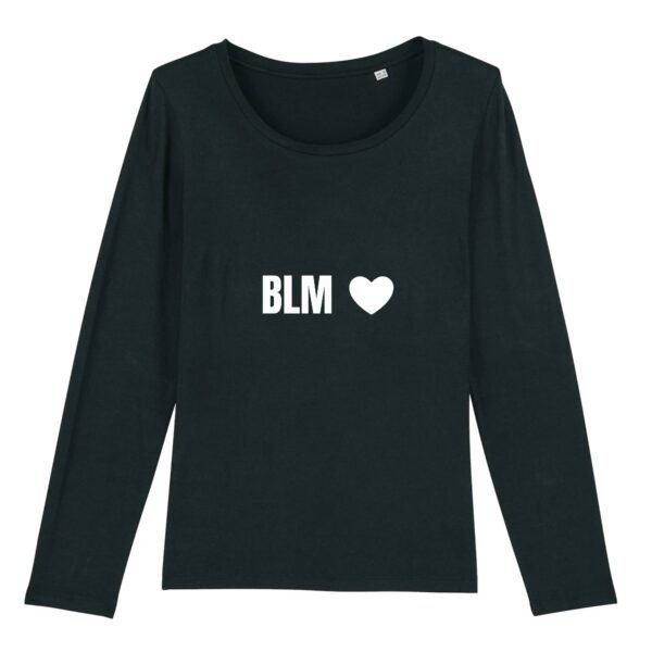 T-shirt Femme manches longues - BLM Cœur