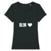 T-shirt Femme 100% Coton BIO - BLM Cœur