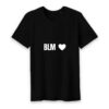 T-shirt Homme Col rond 100% Coton BIO - BLM Cœur