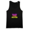 Débardeur Homme 100% coton Bio - Black Lives Matter Neon