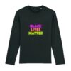 T-shirt manches longues - Black Lives Matter Neon
