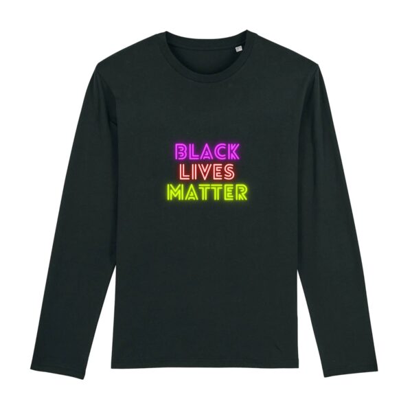 T-shirt manches longues - Black Lives Matter Neon