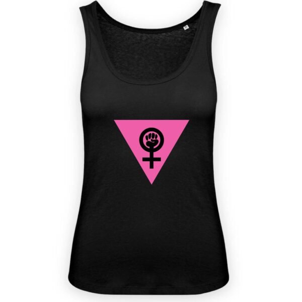 Débardeur Femme 100% Coton BIO - Girl Power Féministe