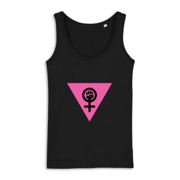 Débardeur Femme 100% coton Bio - Girl Power Féministe