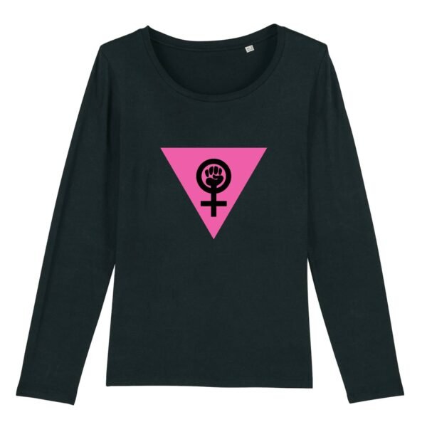 T-shirt Femme manches longues - Girl Power Féministe
