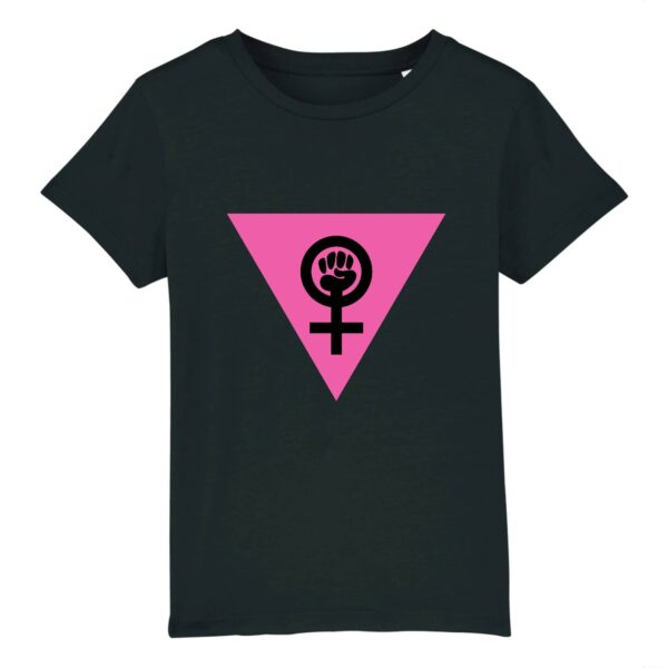 T-shirt Enfant Coton bio - Girl Power Féministe
