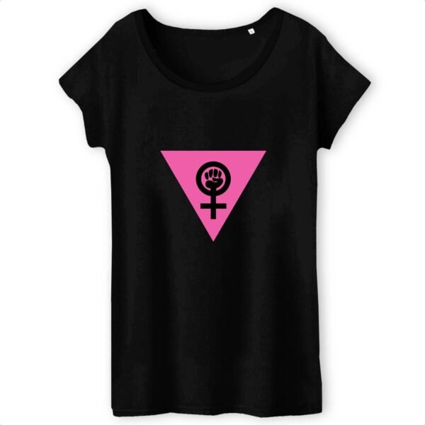 T-shirt Femme 100% Coton BIO - Girl Power Féministe