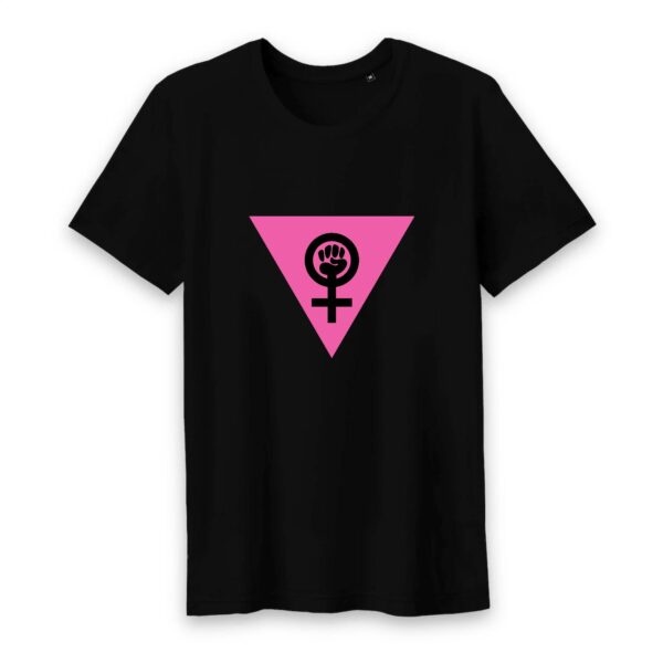 T-shirt Homme Col rond 100% Coton BIO - Girl Power Féministe