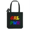Totebag BIO 100% recyclé - GRL PWR Multicolore