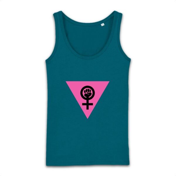 Débardeur Femme 100% coton Bio - Girl Power Féministe