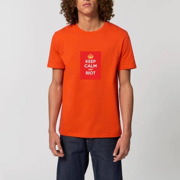 T-shirt Unisexe Coton BIO - Keep Calm and Riot