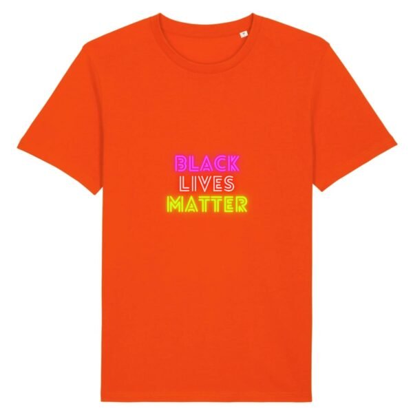 T-shirt Unisexe Coton BIO - Black Lives Matter Neon