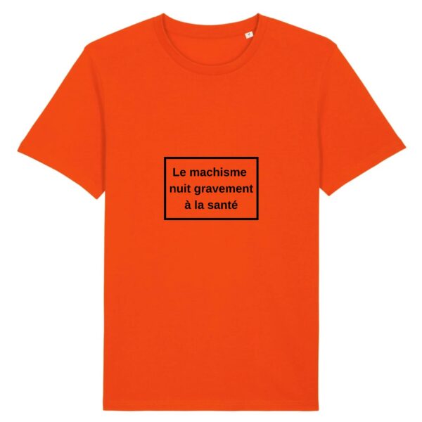 T-shirt Unisexe Coton BIO - Le machisme nuit à la santé
