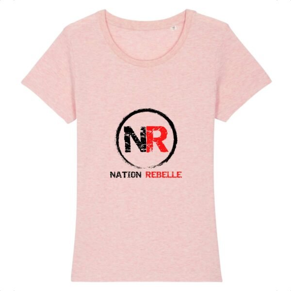 T-shirt Femme 100% Coton BIO - Nation Rebelle