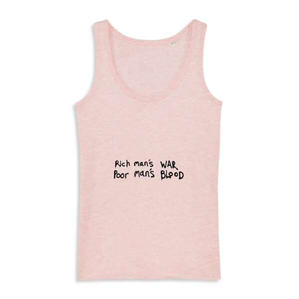 Débardeur Femme 100% coton Bio - War & Blood