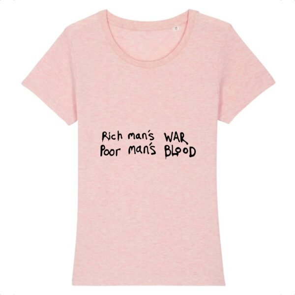 T-shirt Femme 100% Coton BIO - War & Blood