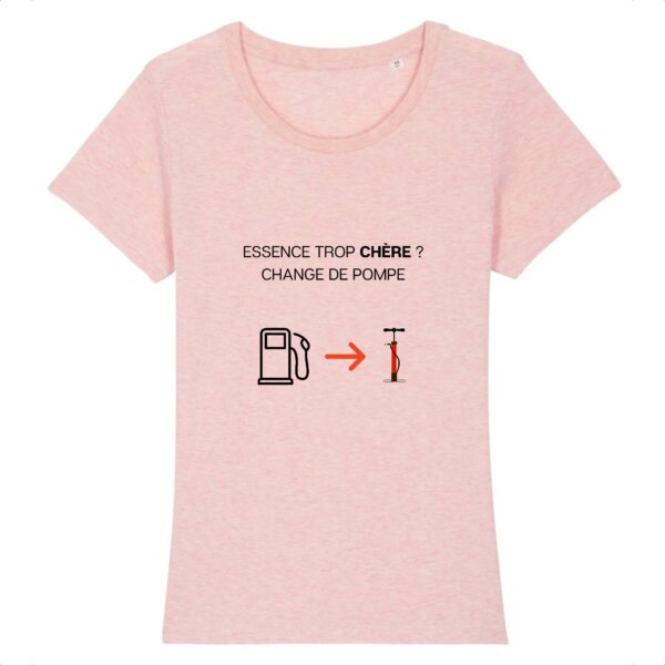 T-shirt Femme 100% Coton BIO - Change de pompe