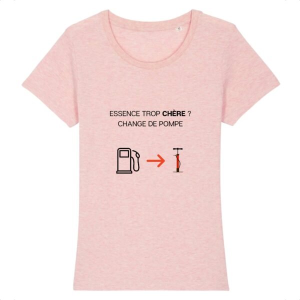 T-shirt Femme 100% Coton BIO - Change de pompe