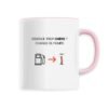 Mug céramique - Change de pompe
