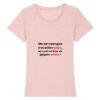 T-shirt Femme 100% Coton BIO - Travailler plus, gagner moins