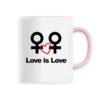 Mug céramique - Love is Love entre femmes