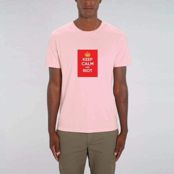 T-shirt Unisexe Coton BIO - Keep Calm and Riot