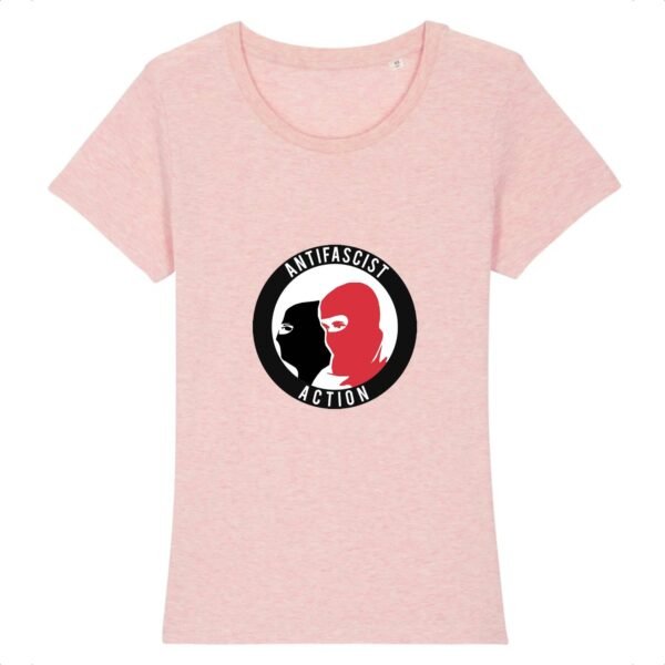 T-shirt Femme 100% Coton BIO - Antifa Cagoule