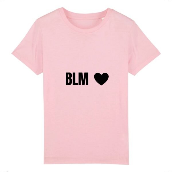 T-shirt Enfant Coton bio - BLM Cœur