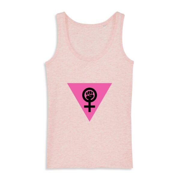 Débardeur Femme 100% coton Bio - Girl Power Féministe