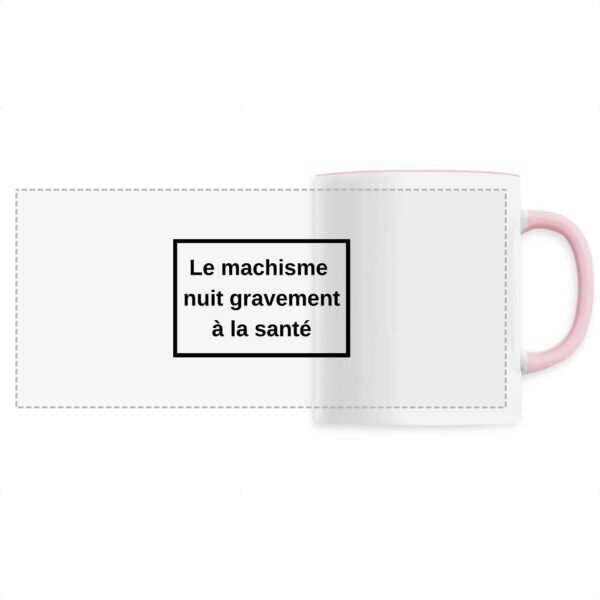 Mug céramique - (Impression panoramique) - Le machisme nuit à la santé