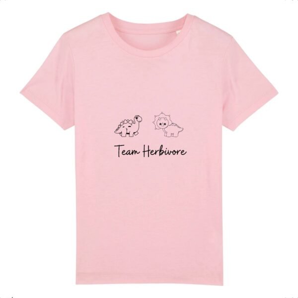T-shirt Enfant Coton bio - Team Herbivore