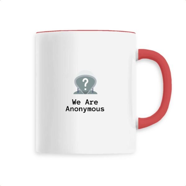 Mug céramique - We Are Anonymous