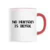 Mug céramique - No Human Is Illegal