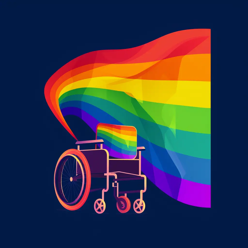 pride drapeau handicapé